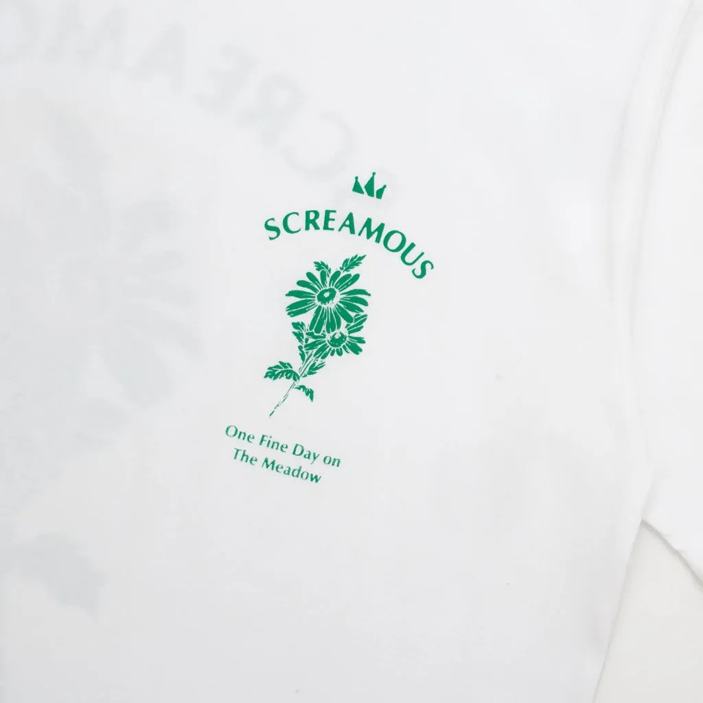 T-SHIRT MEADOW FLOWERS WHITE sold by Screamous product image thumbnail 3