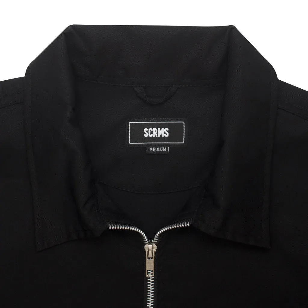 Work Jacket Double Zipper RIVERA Boxy Fit sold by Screamous product image thumbnail 3