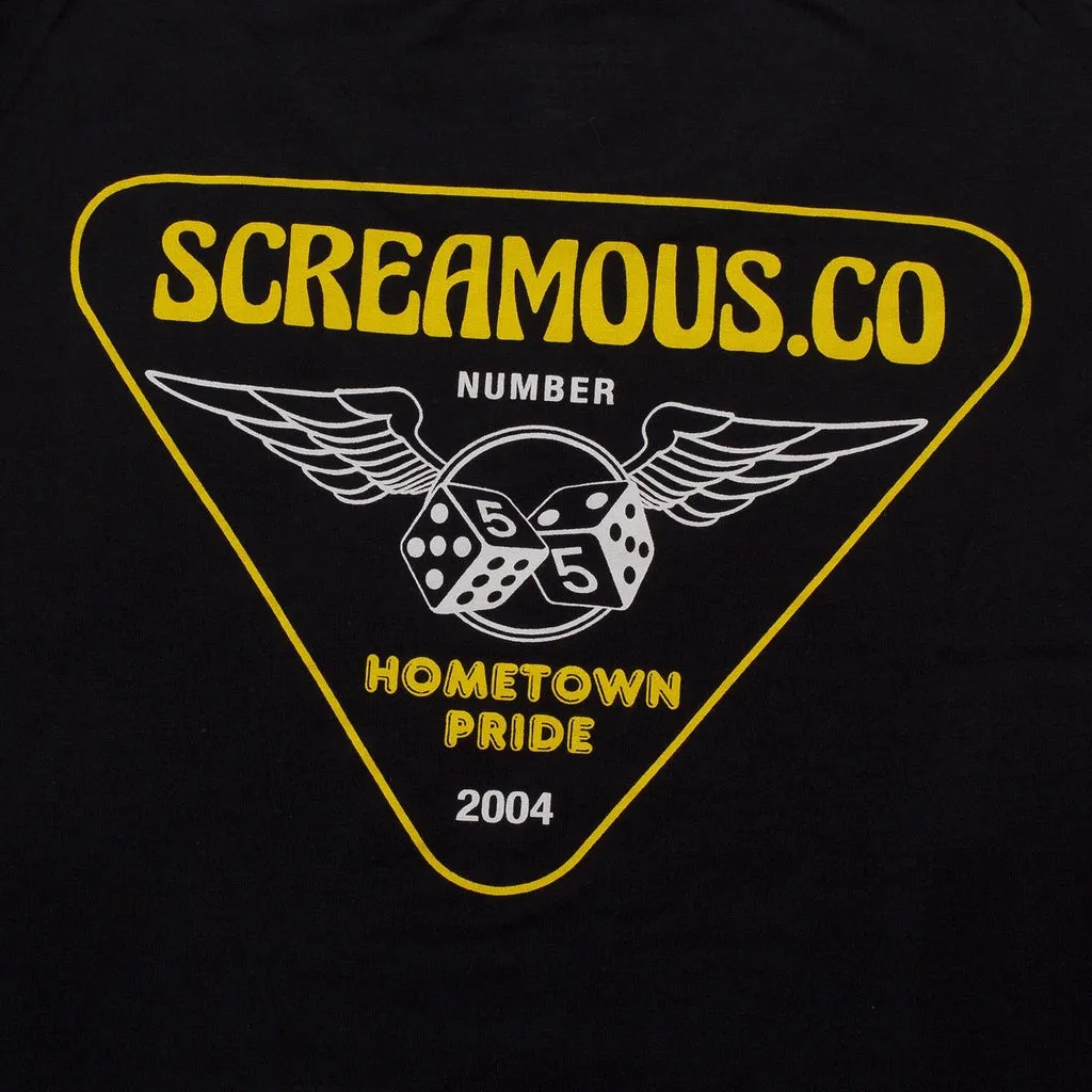 T-Shirt Longsleeves DICE WINGS BLACK sold by Screamous product image thumbnail 4