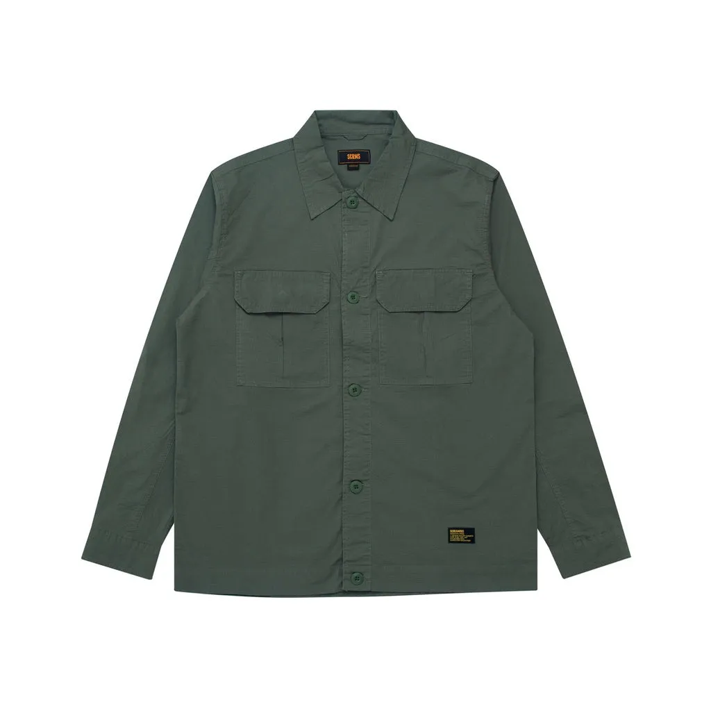 Overshirt Jacket MAVERICK GREEN SAGA sold by Screamous