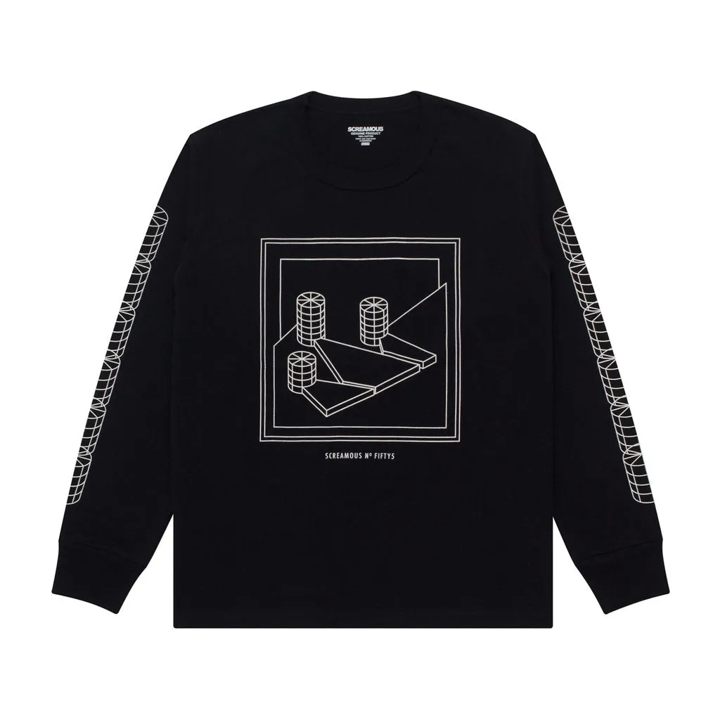 T-Shirt Longsleeves SCREAMOUS FACTORY BLACK sold by Screamous