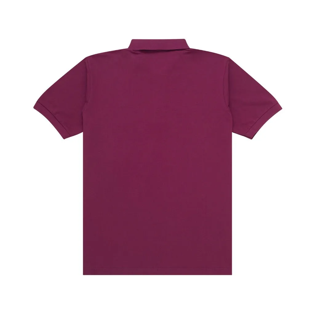 Polo Shirt CROWN GOLD MAROON sold by Screamous product image thumbnail 4