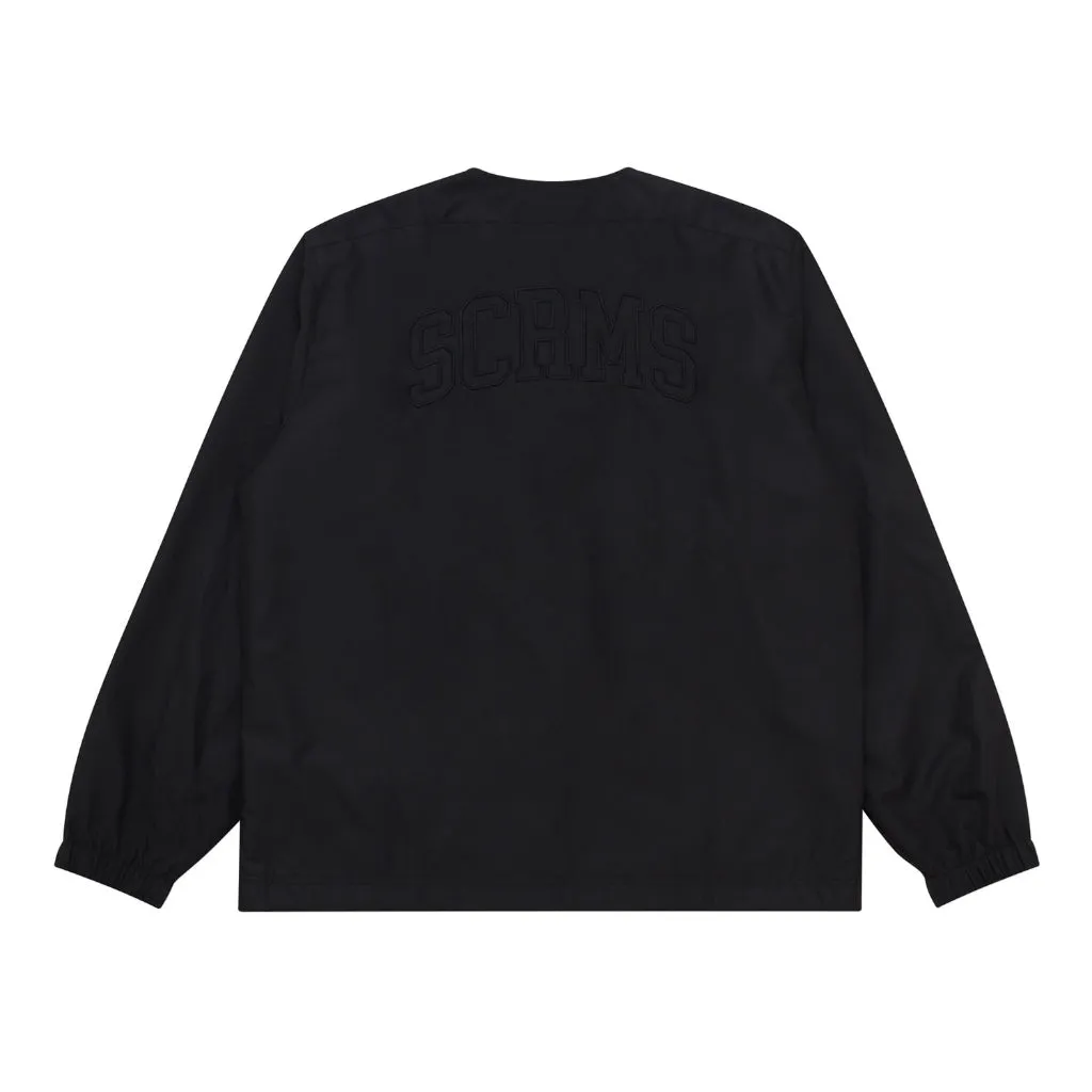 Jacket WindBreaker CollarLess MALT BLACK sold by Screamous