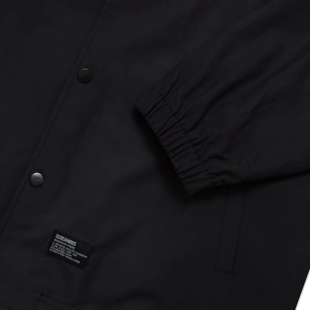 Jacket WindBreaker CollarLess MALT BLACK sold by Screamous product image thumbnail 4