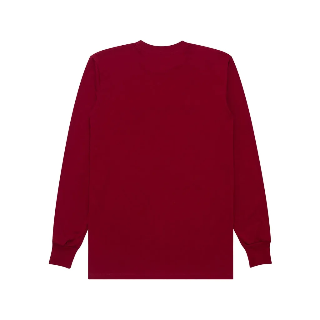T-Shirt Longsleeves LEGEND ON MAROON MAROON sold by Screamous product image thumbnail 2