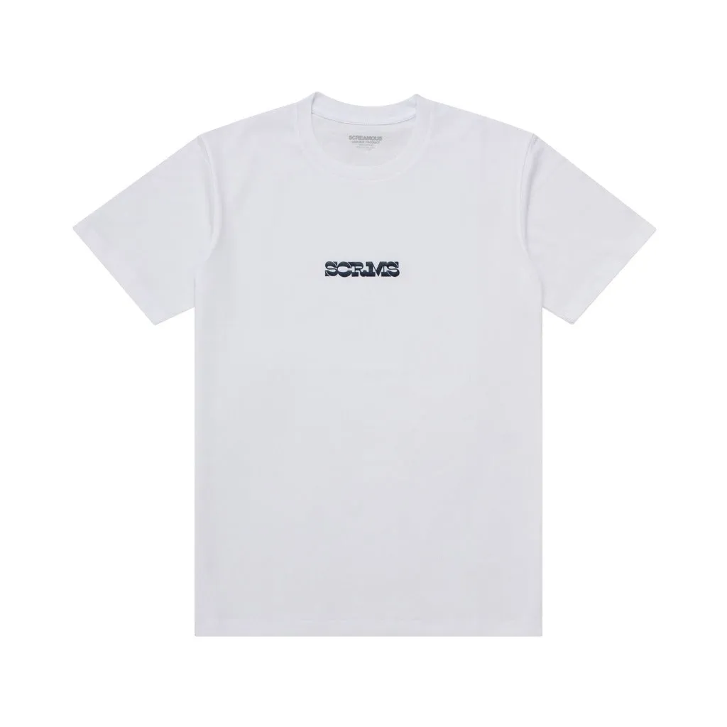 T-Shirt SHAPE WHITE sold by Screamous product image thumbnail 5