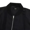 Bomber Canvas Jacket STENCIL BLACK sold by Screamous