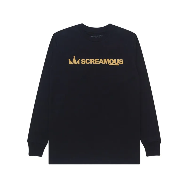 T-Shirt Longsleeves LEGEND BLACK ON GOLD BLACK sold by Screamous