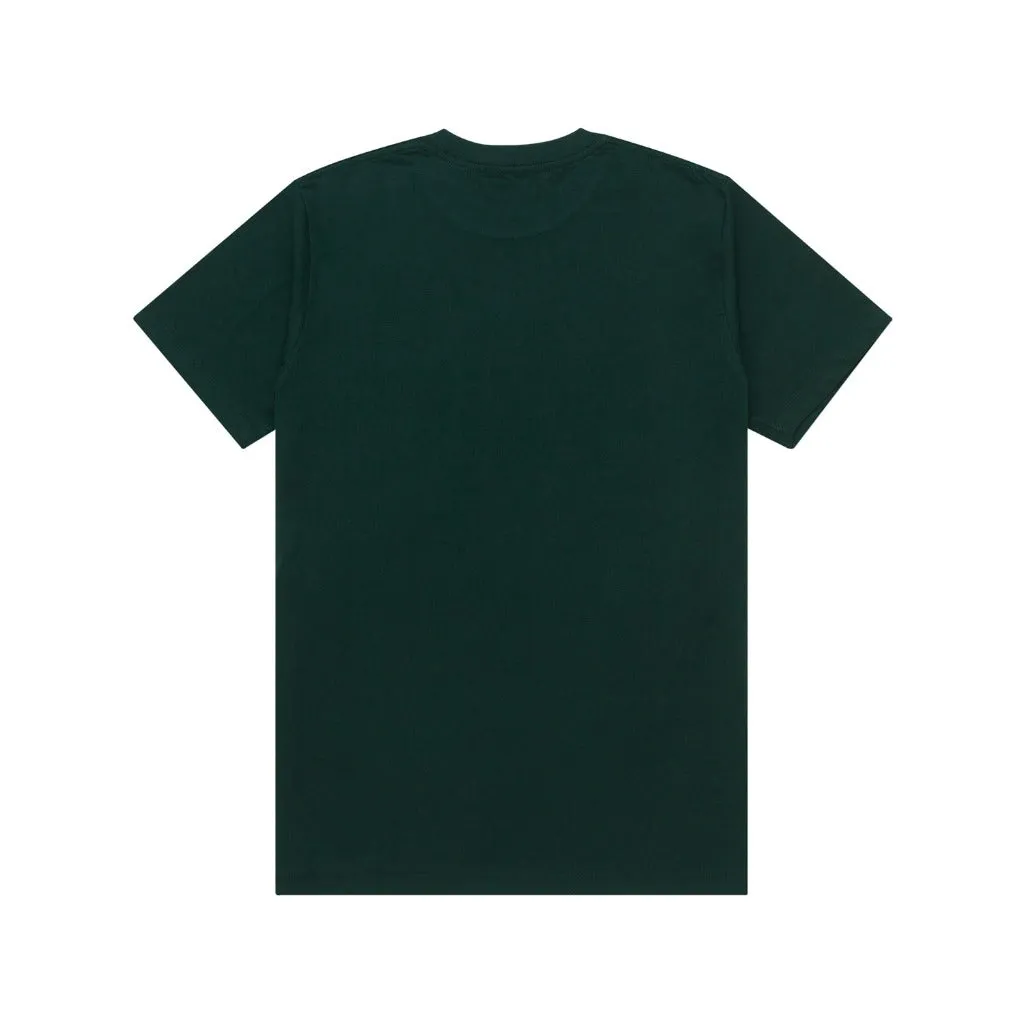 T-Shirt CROWN LOGO SS DARK GREEN sold by Screamous product image thumbnail 3
