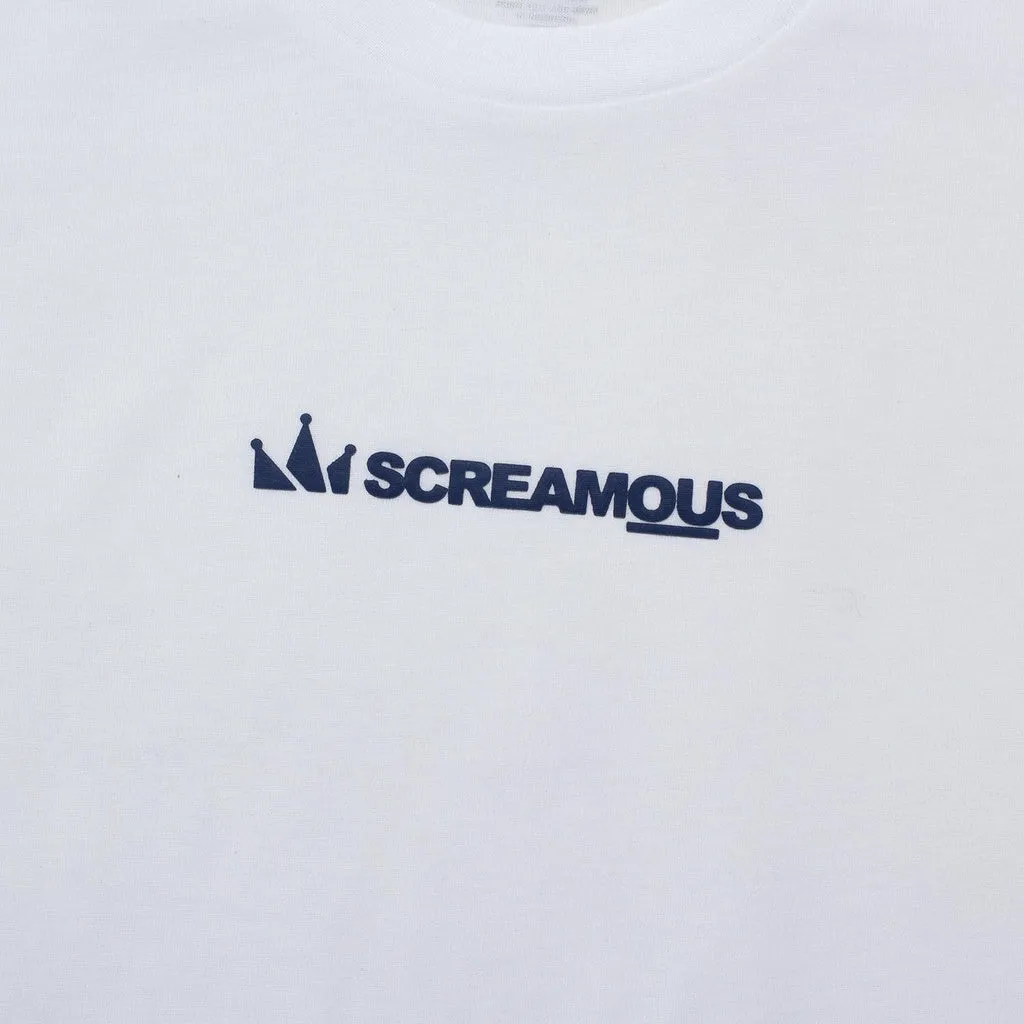 T-Shirt LEGEND TINY NAVY WHITE sold by Screamous product image thumbnail 2