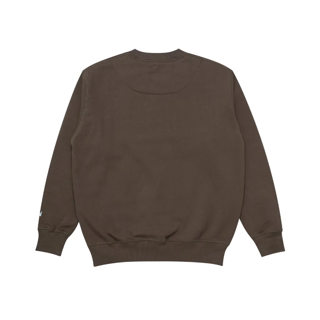 Crewneck LEGEND TINY ON WHITE WALNUT sold by Screamous product image thumbnail 5