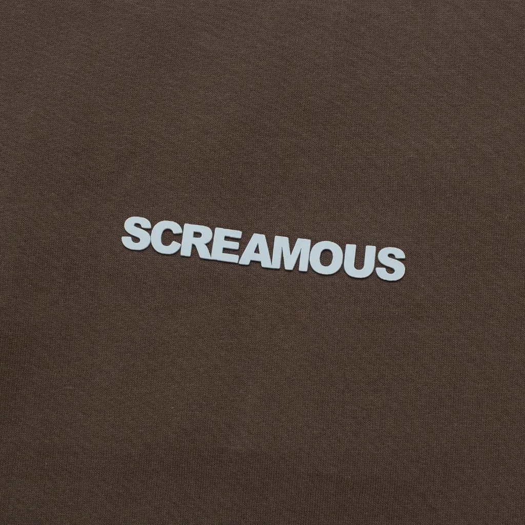 Crewneck LEGEND TINY ON WHITE WALNUT sold by Screamous product image thumbnail 2