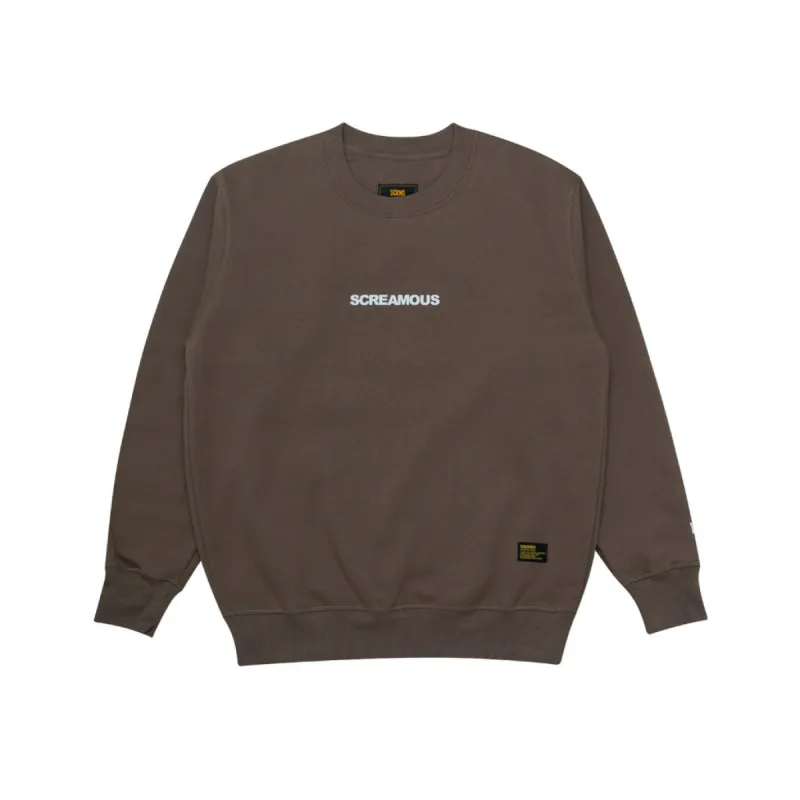 Crewneck LEGEND TINY ON WHITE WALNUT sold by Screamous