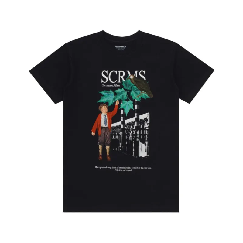 T-Shirt THE BOY AND THE CROW BLACK sold by Screamous
