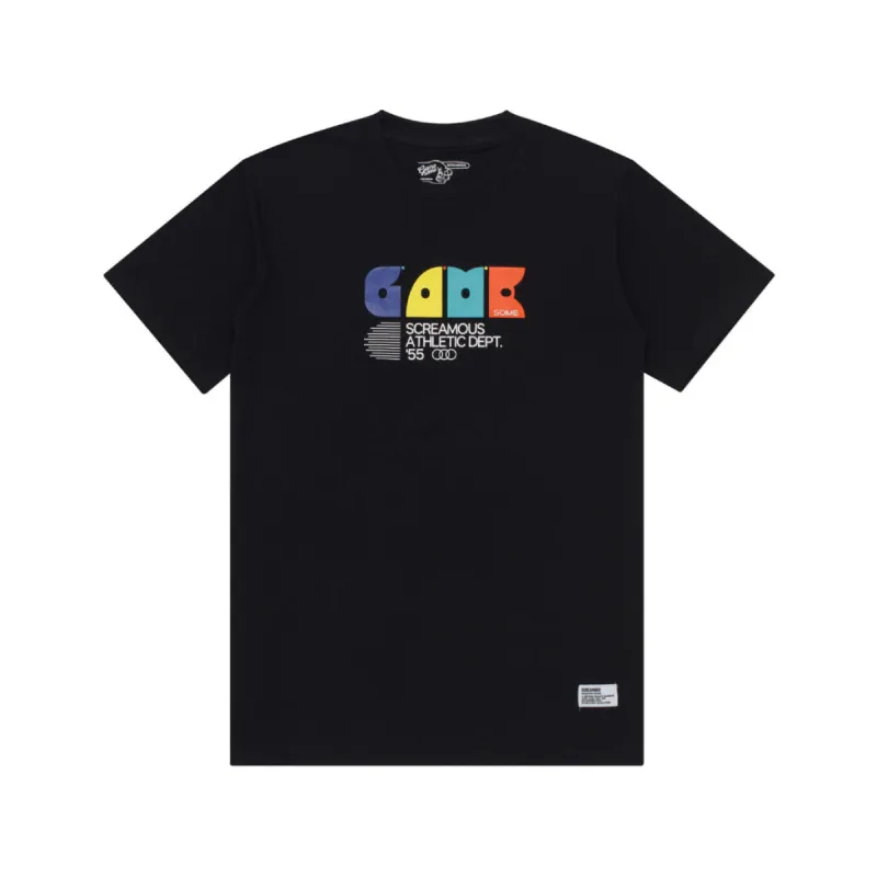 GAMESOME T-Shirt GYMNASTY BLACK sold by Screamous