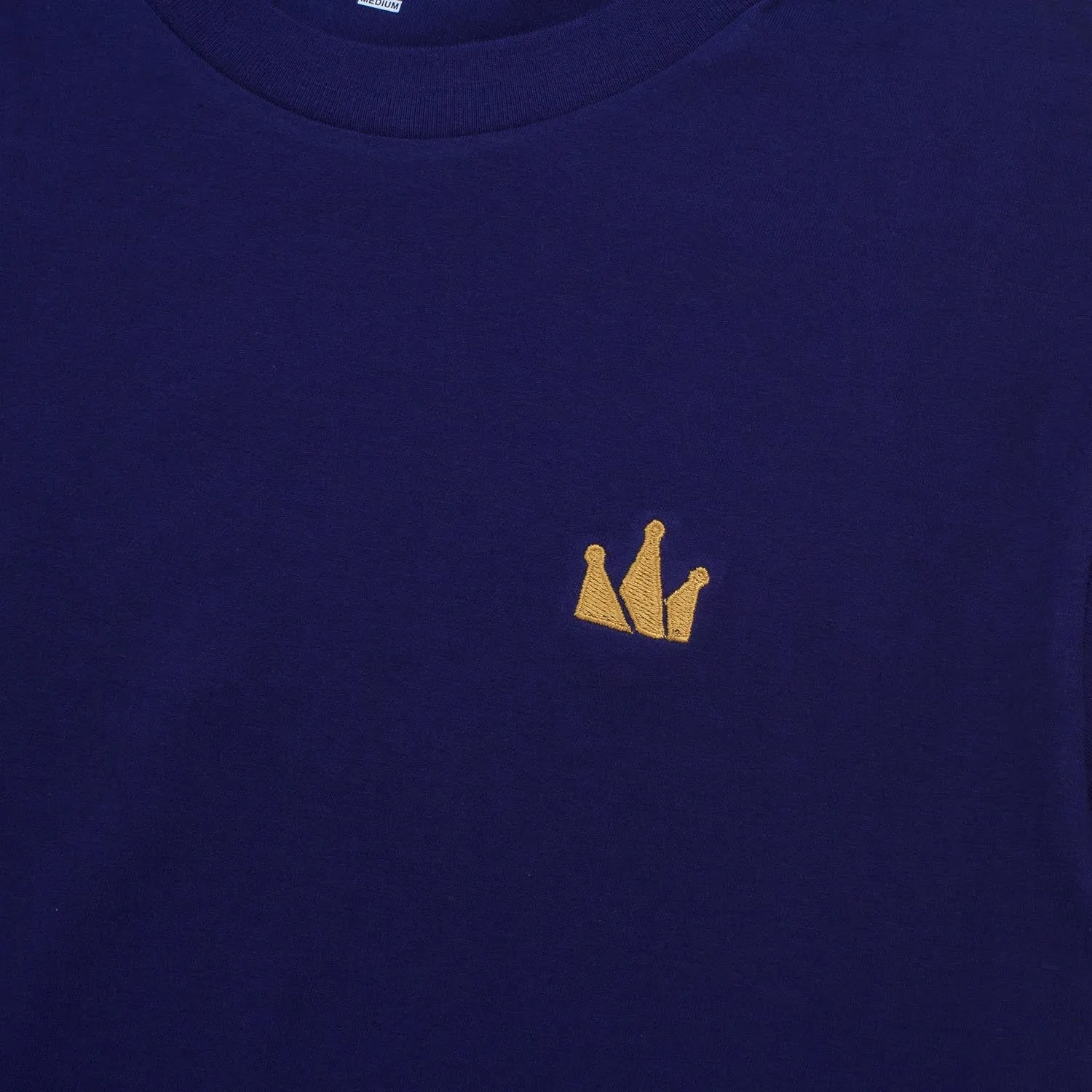 T-Shirt CROWN LOGO SS NAVY BLUE sold by Screamous product image thumbnail 2