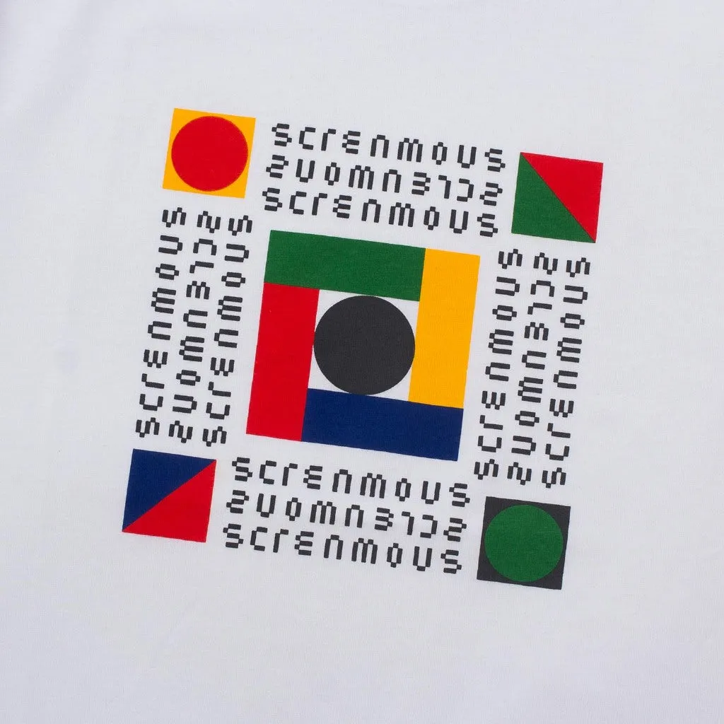 T-Shirt PANEL WHITE sold by Screamous product image thumbnail 2