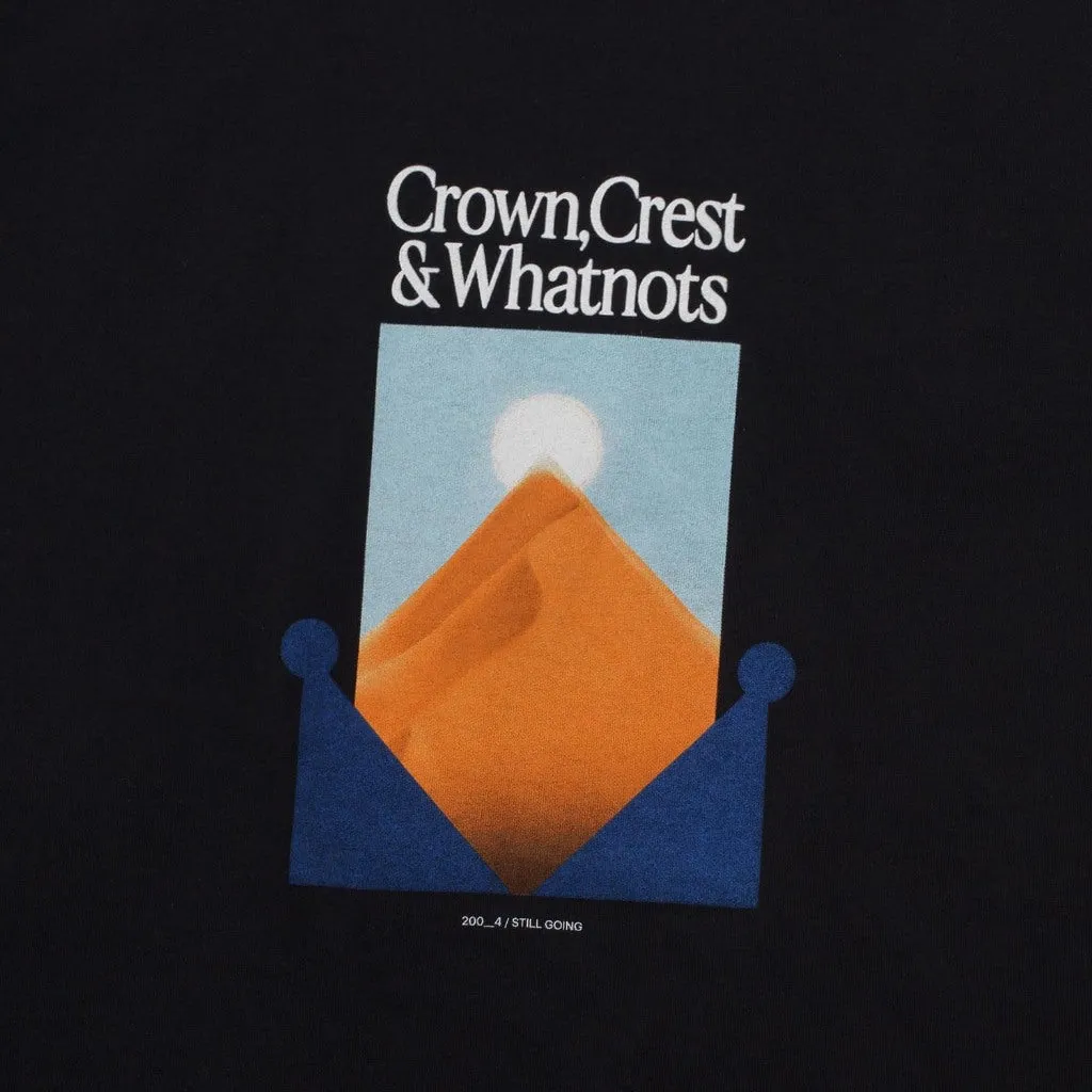 T-Shirt DESERT CROWN BLACK sold by Screamous product image thumbnail 2