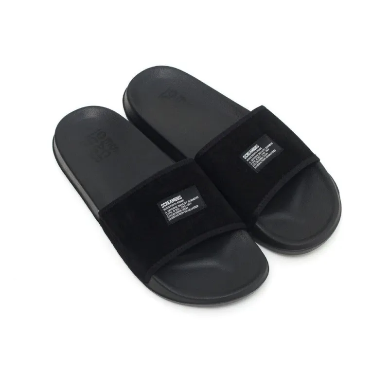 Slippers Sandals MAJESDA BLACK sold by Screamous