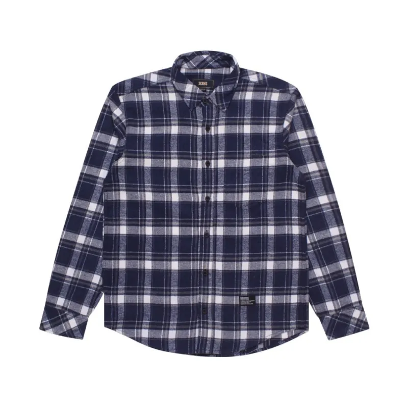Flannel CHERNI NAVY WHITE sold by Screamous