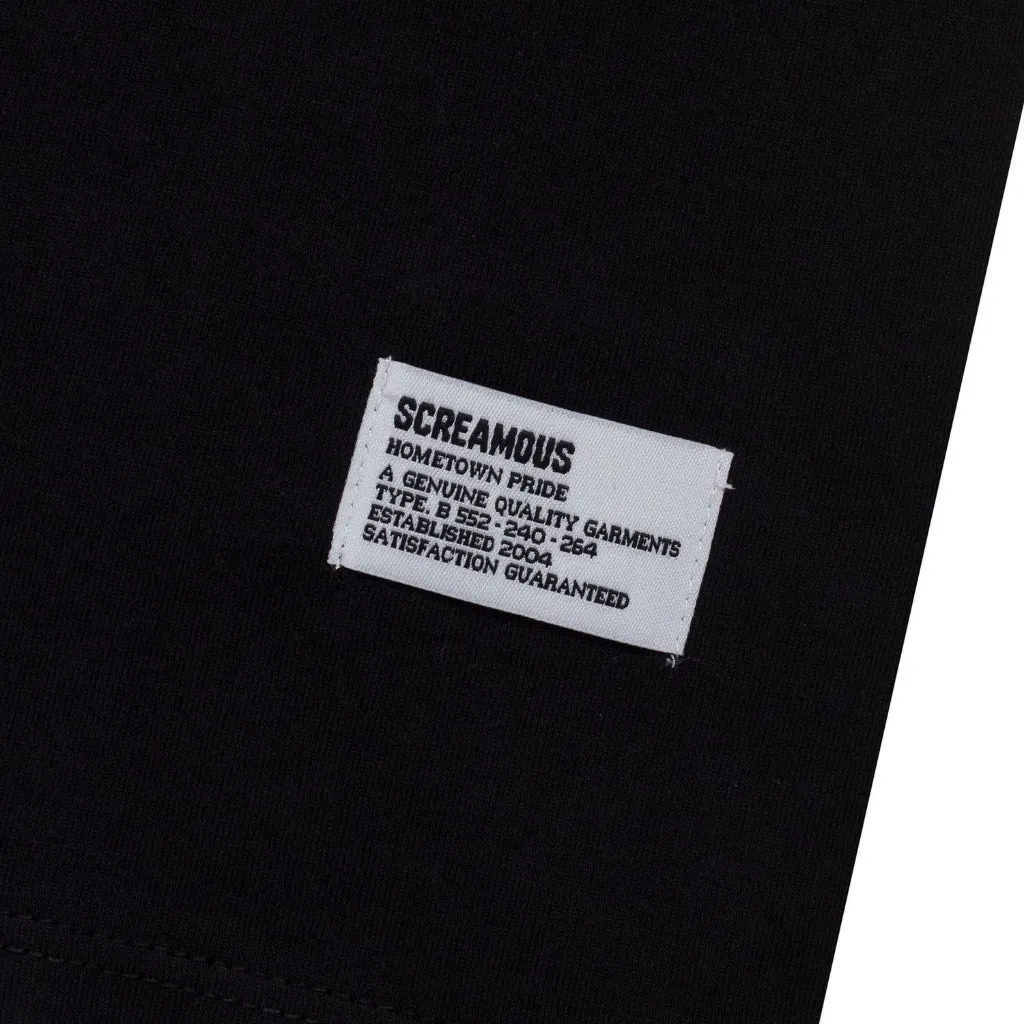 GAMESOME T-Shirt FOREHAND BLACK sold by Screamous product image thumbnail 5