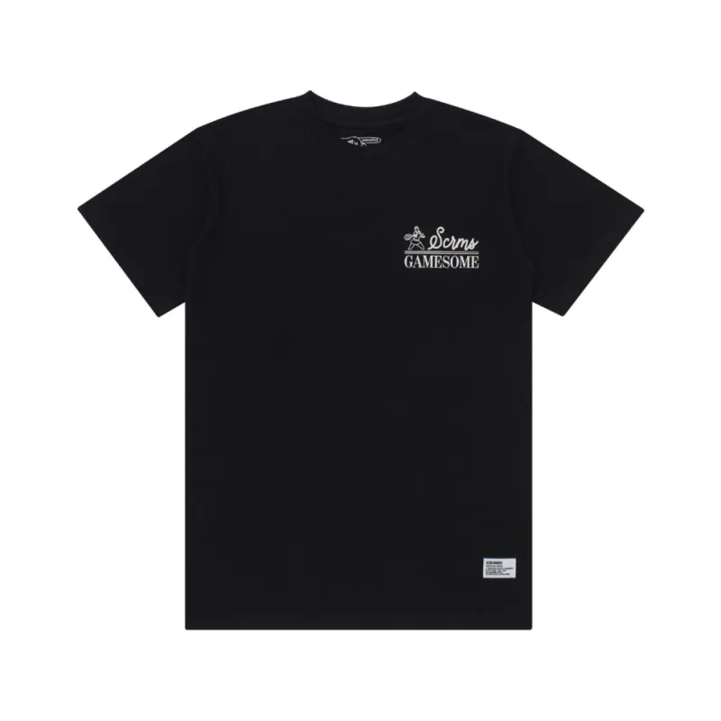 GAMESOME T-Shirt FOREHAND BLACK sold by Screamous