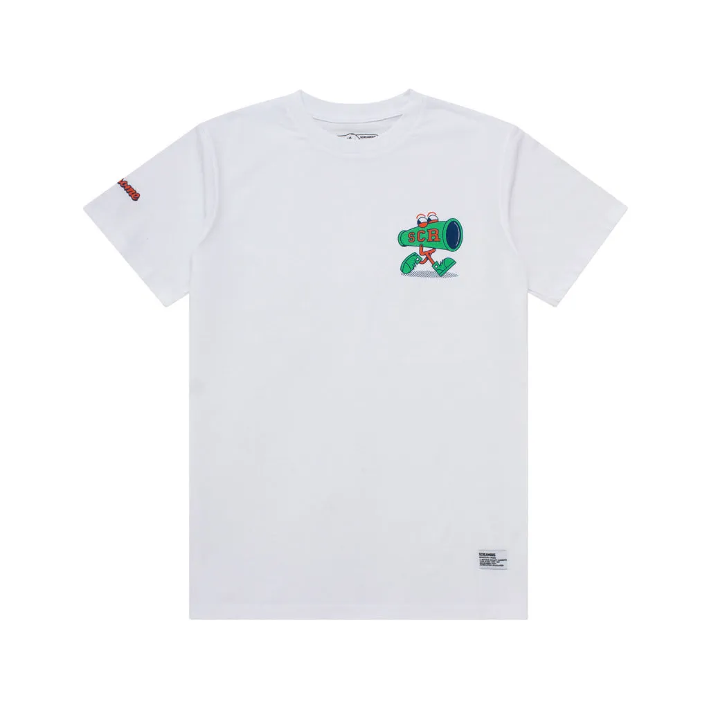 GAMESOME T-Shirt SHOUT WHITE sold by Screamous