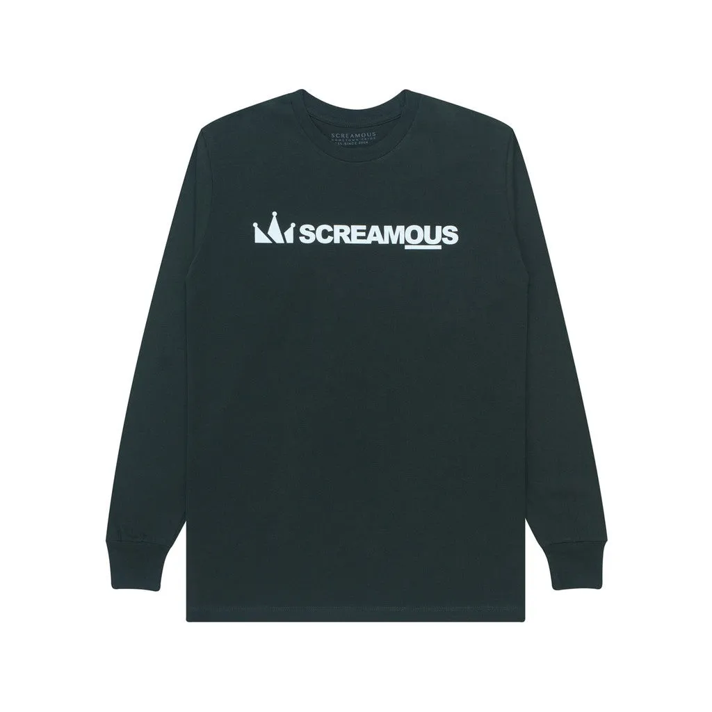T-Shirt Longsleeves LEGEND ON WHITE FOREST GREEN sold by Screamous