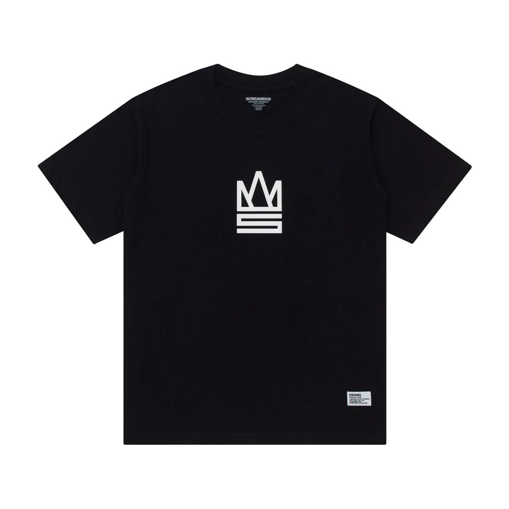 T-Shirt CROWNS BLACK sold by Screamous