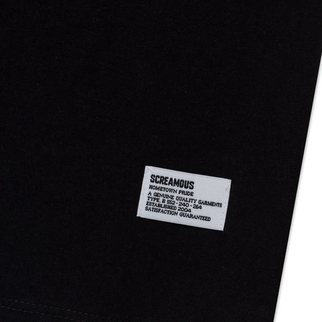 T-Shirt CROWNS BLACK sold by Screamous product image thumbnail 3