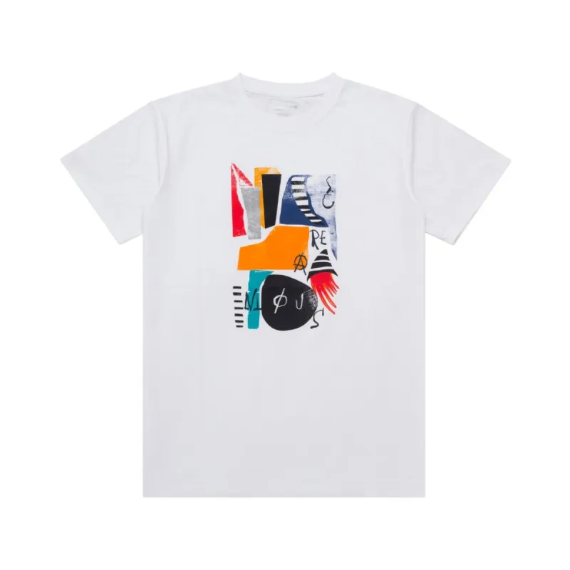T-Shirt FADED WHITE sold by Screamous