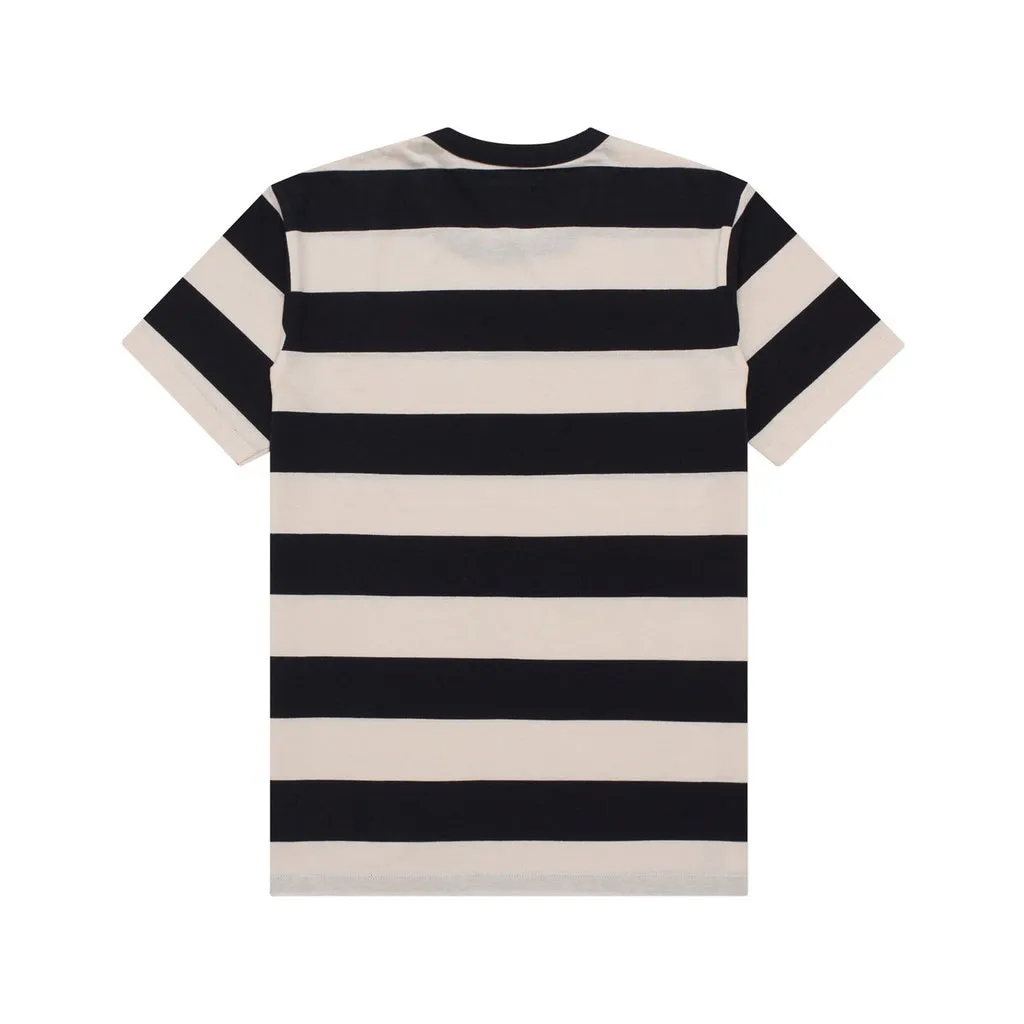 T-Shirt Stripe TOULOUSE BLACK CREAM sold by Screamous product image thumbnail 2