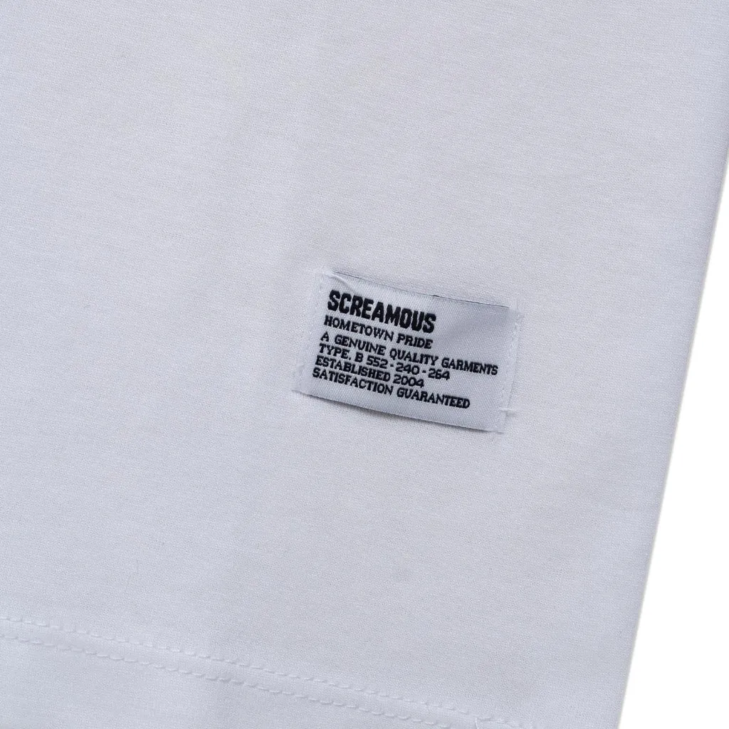 GAMESOME T-Shirt RUNNING GAMES WHITE sold by Screamous product image thumbnail 3