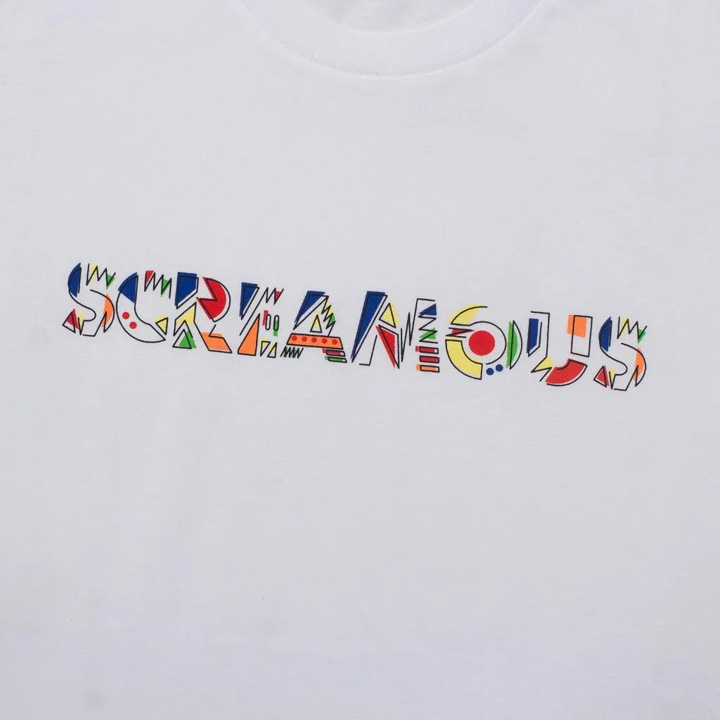 T-Shirt MERGE WHITE sold by Screamous product image thumbnail 2
