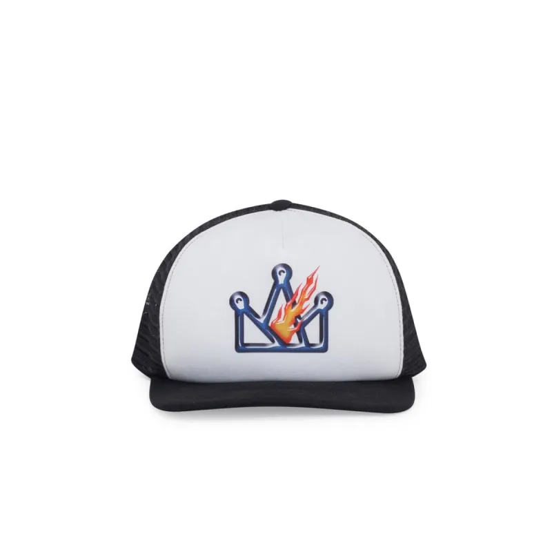 Hat CROWN FLAME WHITE sold by Screamous