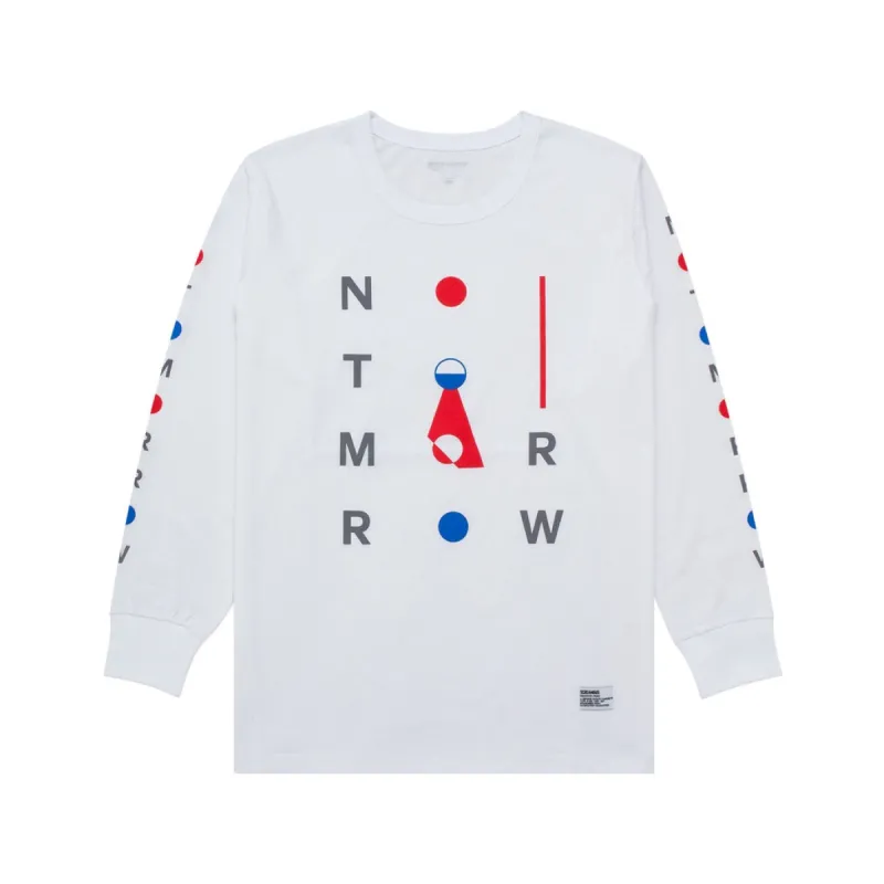 T-Shirt Longsleeves NOT TOMORROW WHITE sold by Screamous