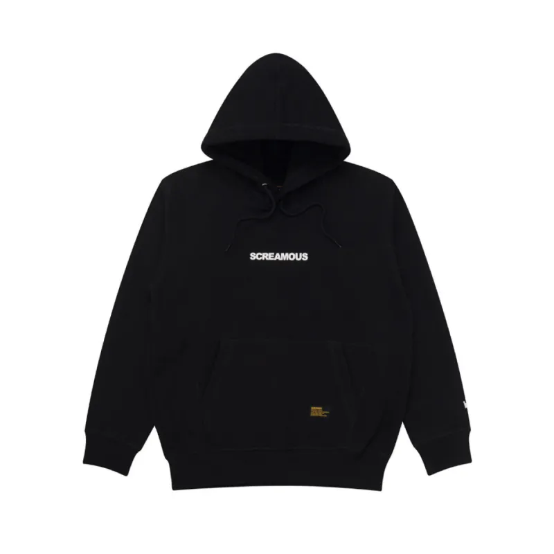 Hoodie LEGEND TINY ON WHITE BLACK sold by Screamous