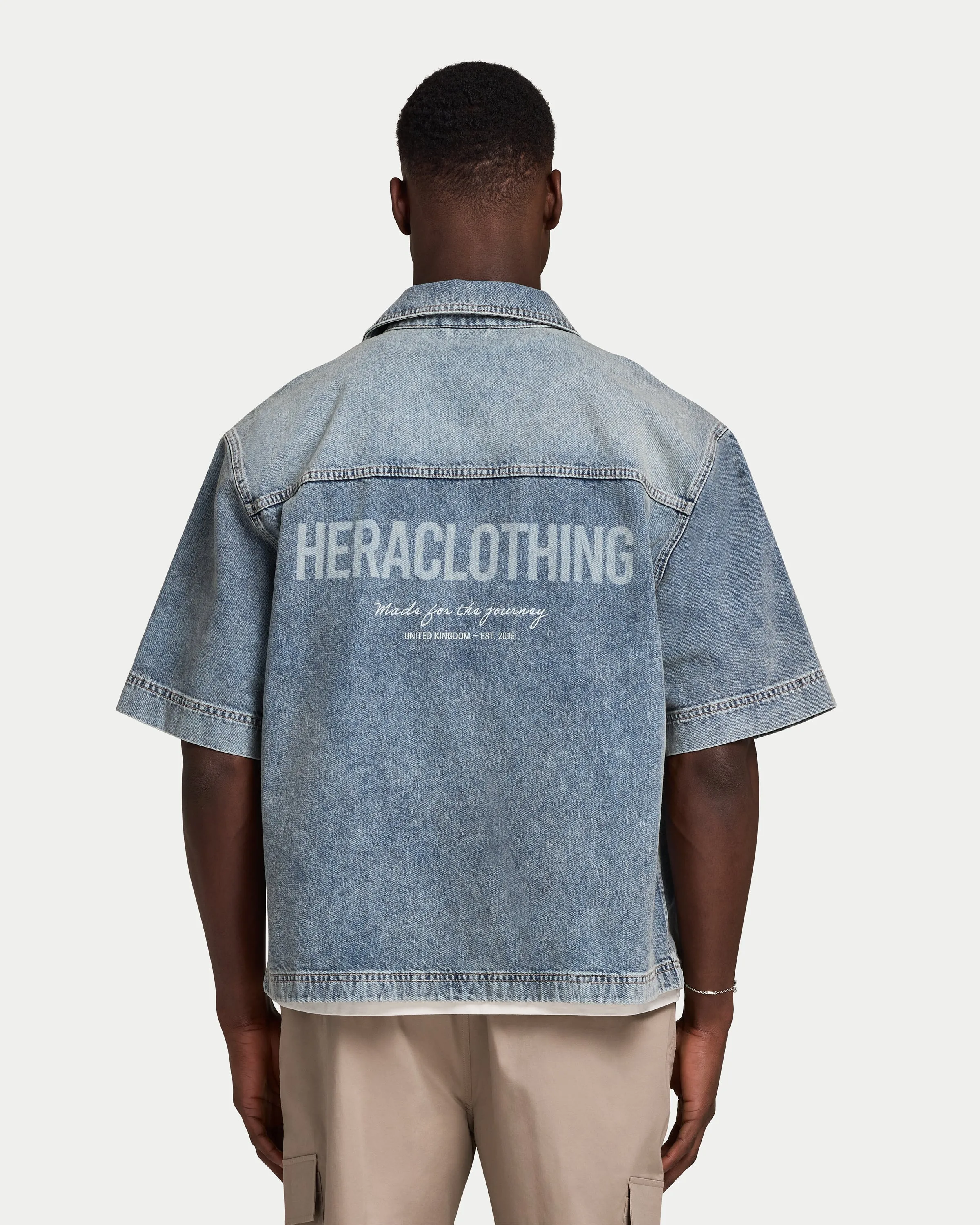 Mens Denim Shirt sold by HERA product image thumbnail 2