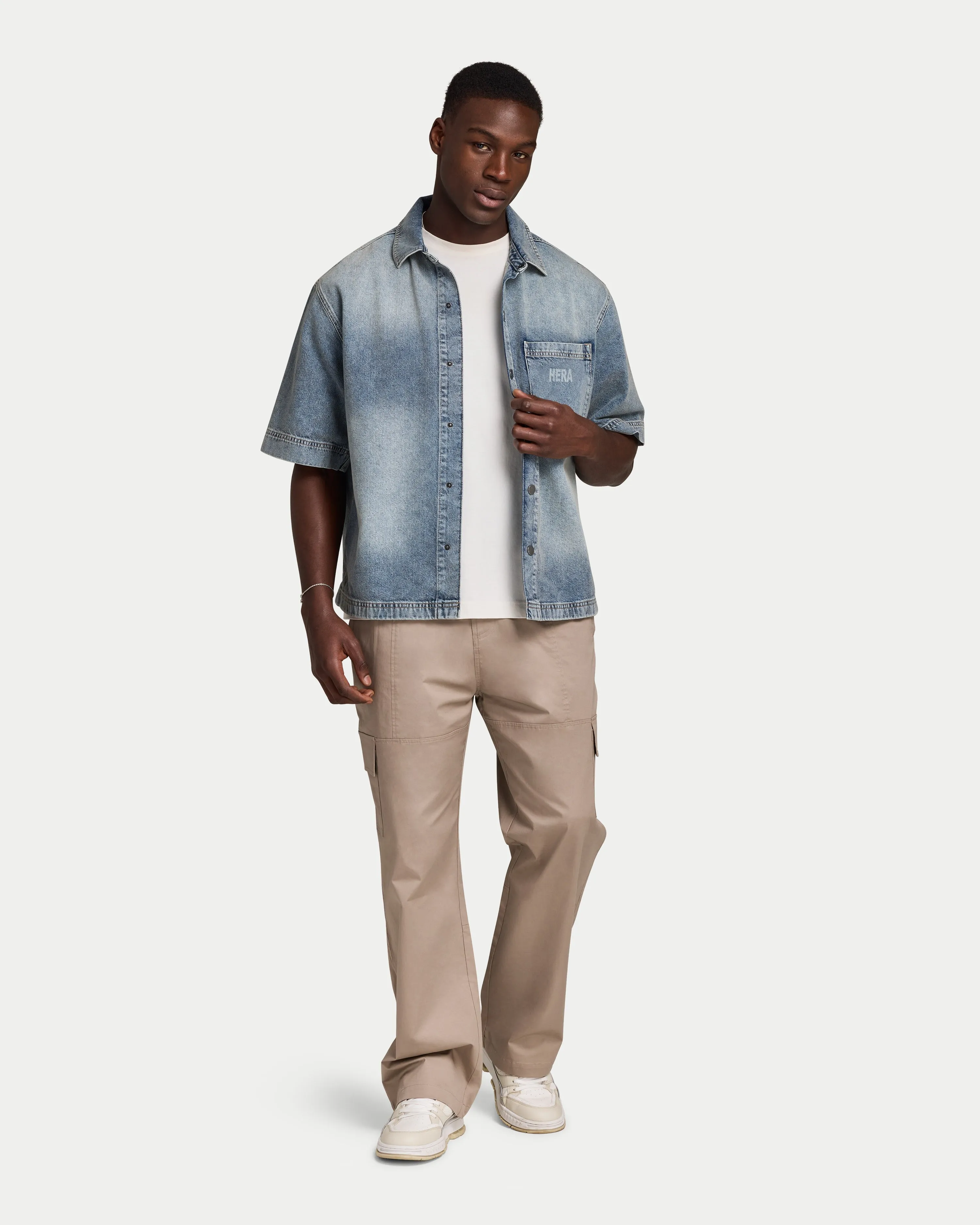 Mens Denim Shirt sold by HERA product image thumbnail 4