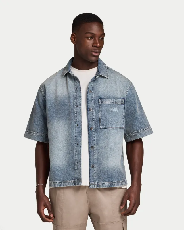 Mens Denim Shirt made by HERA