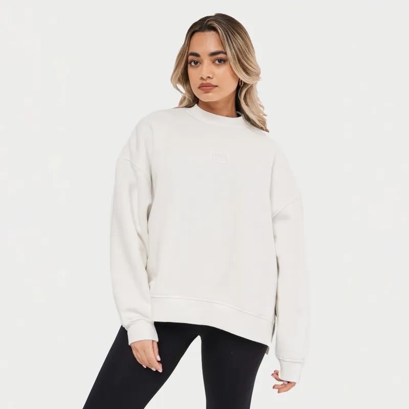 REWEAR Collective Sweatshirt - Off White made by HERA