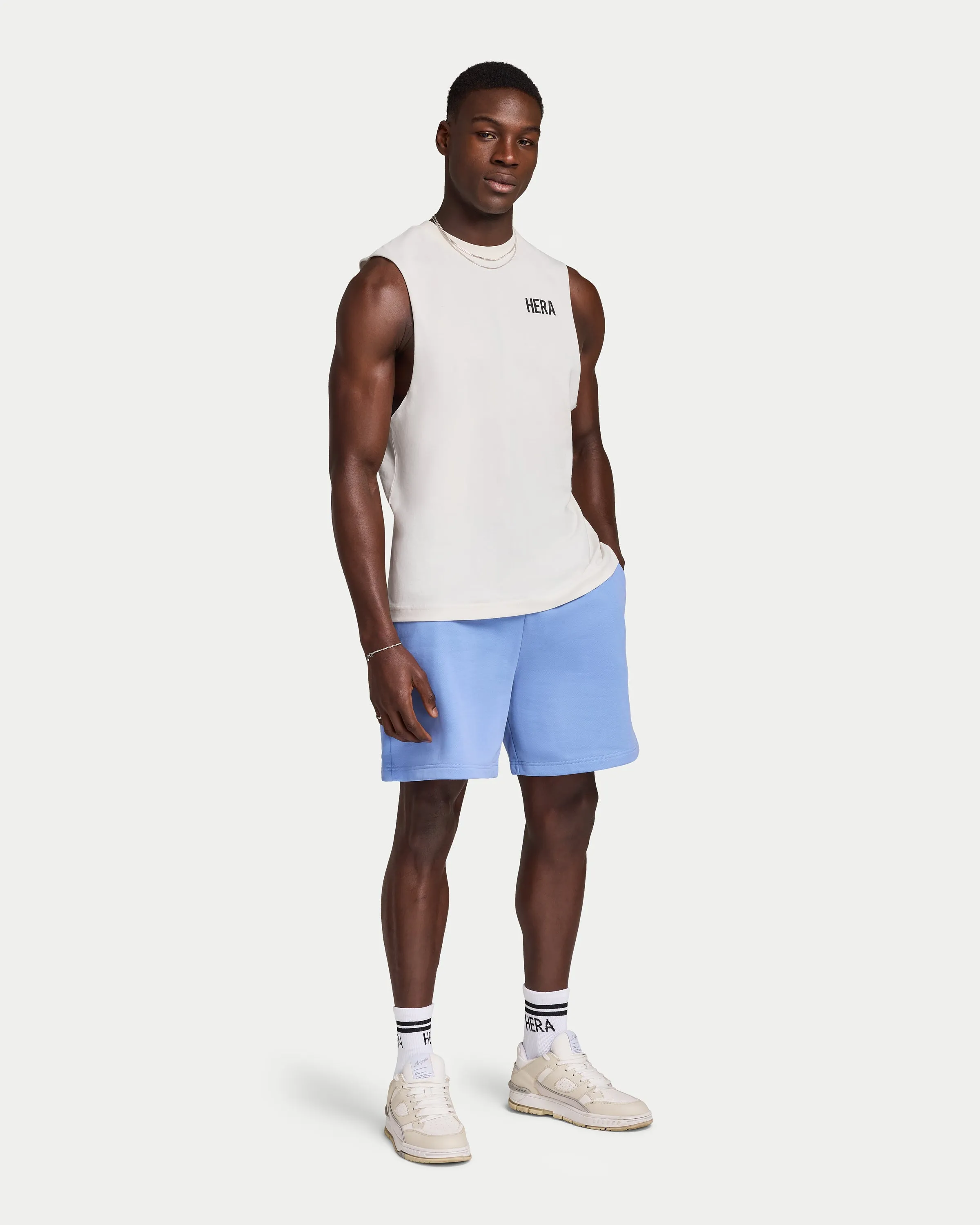 Mens Staple Tank - White sold by HERA product image thumbnail 3