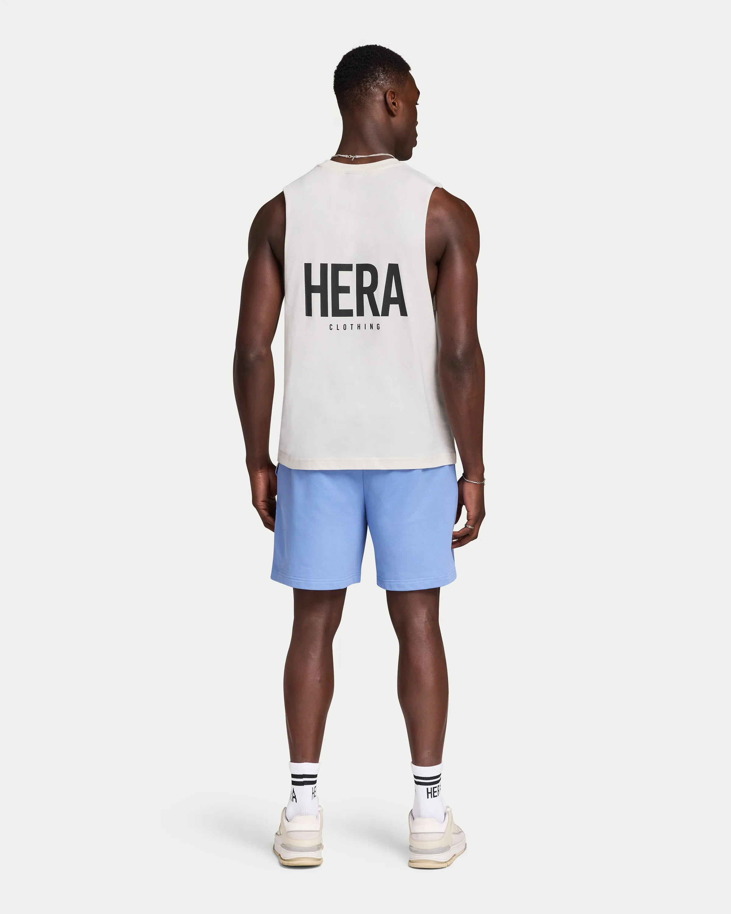 Mens Staple Tank - White sold by HERA product image thumbnail 4