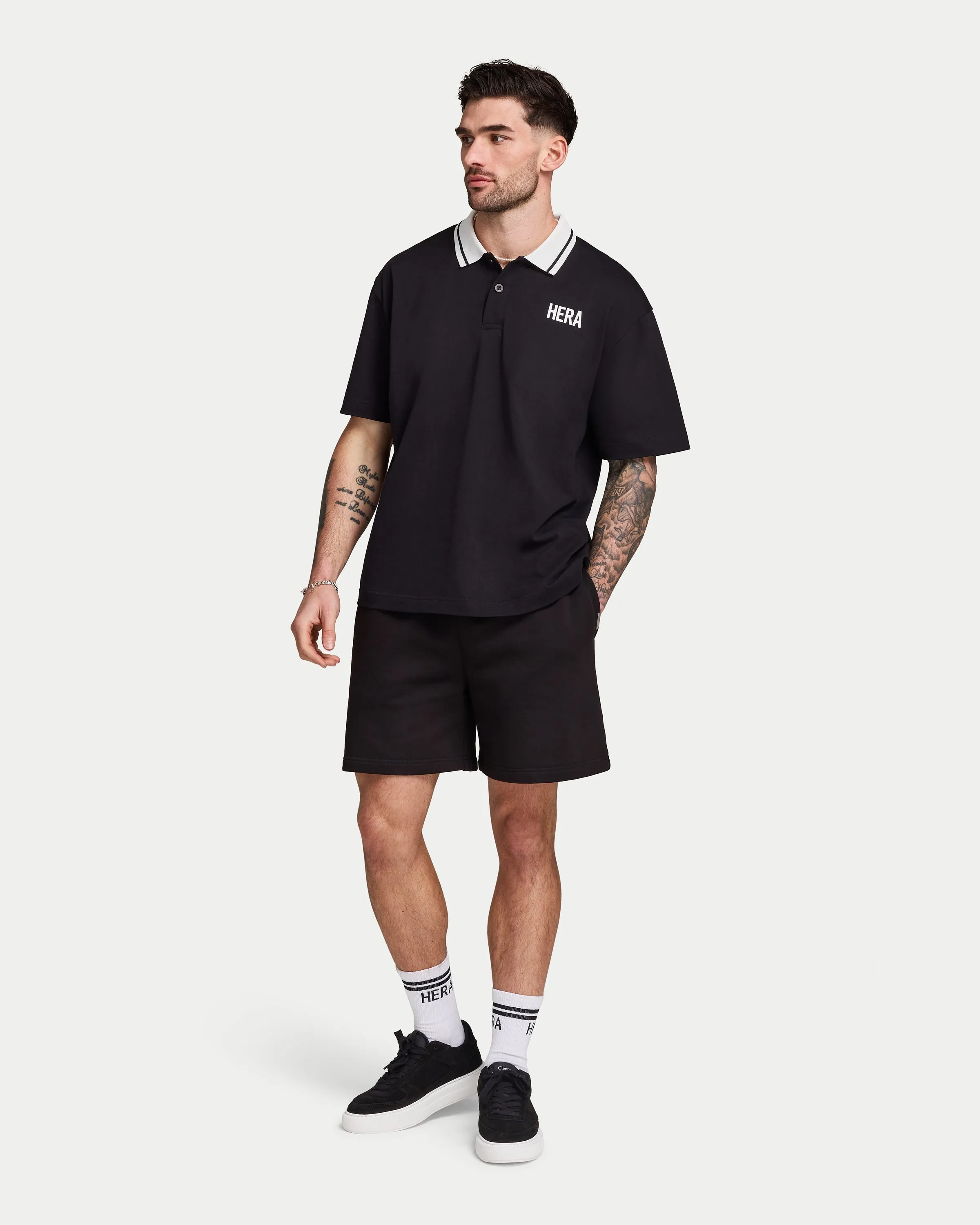 Mens Staple Oversized Polo T-Shirt sold by HERA product image thumbnail 4