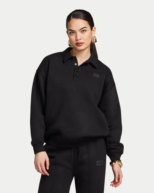 Womens Collective Collared Sweatshirt made by HERA