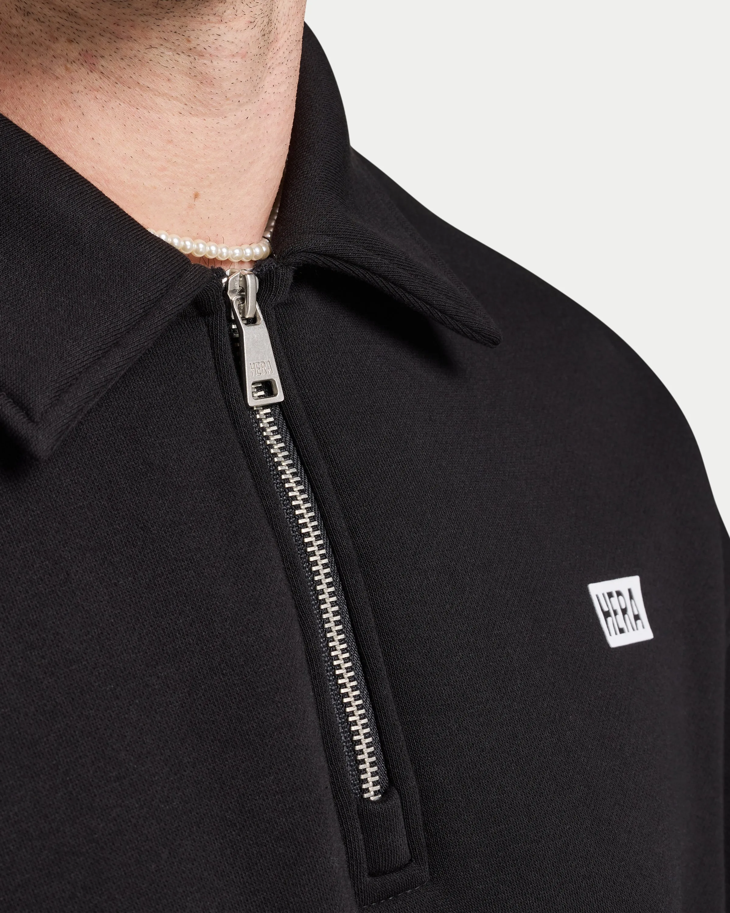 Mens Collective Oversized ¼ Zip Sweatshirt sold by HERA product image thumbnail 5