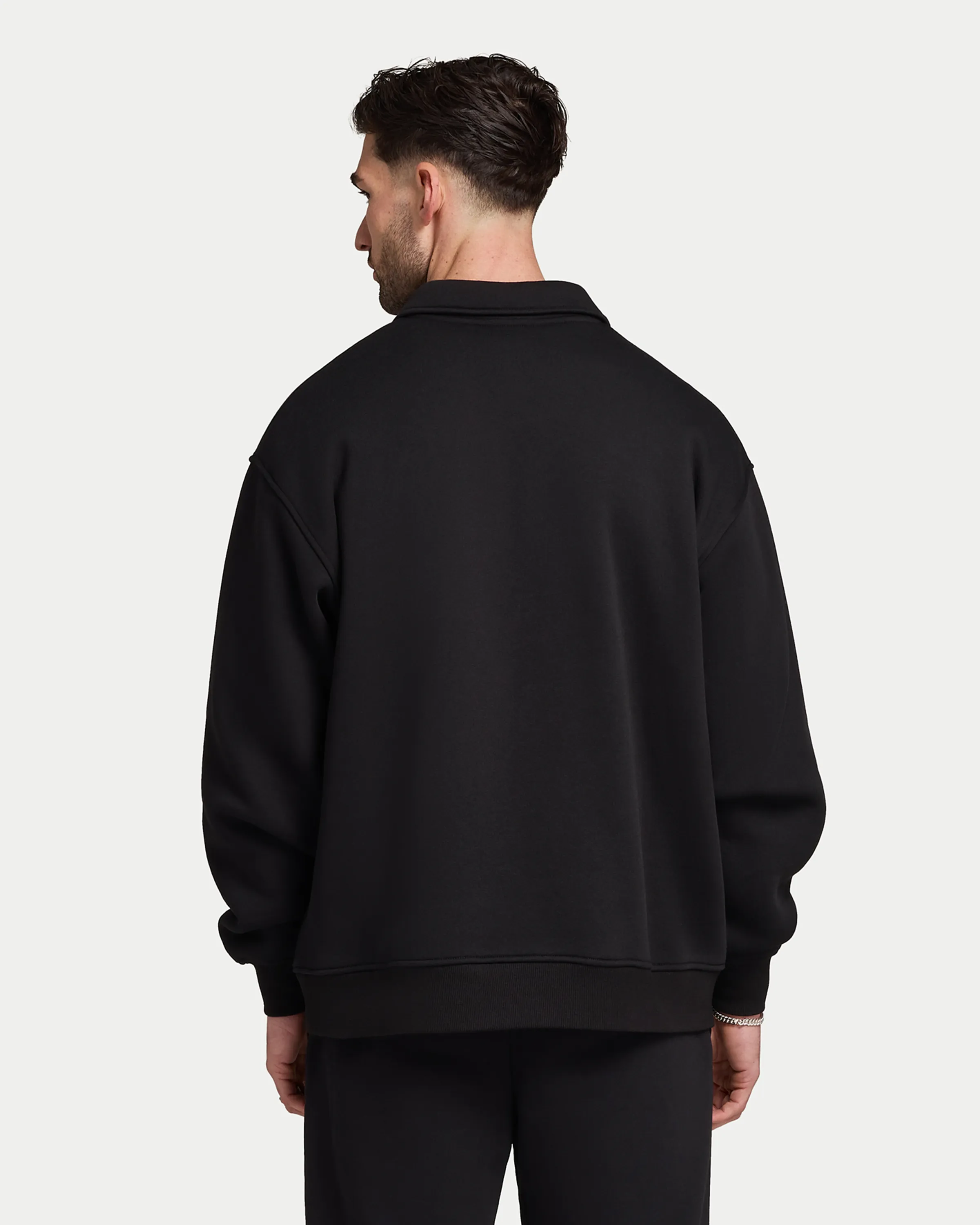 Mens Collective Oversized ¼ Zip Sweatshirt sold by HERA product image thumbnail 2
