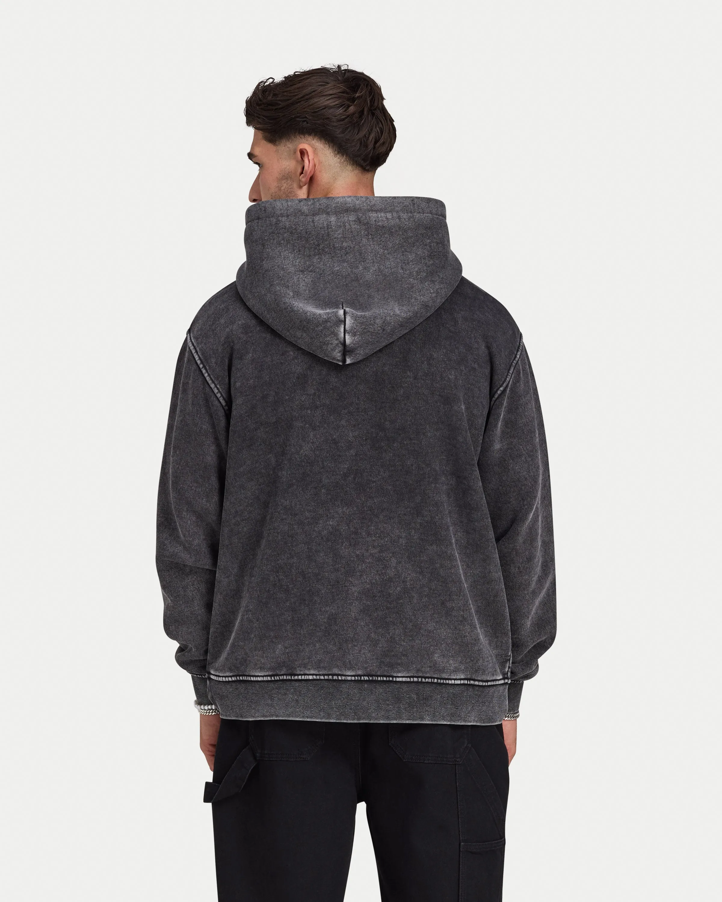 Mens Signature Washed Oversized Hoodie sold by HERA product image thumbnail 2