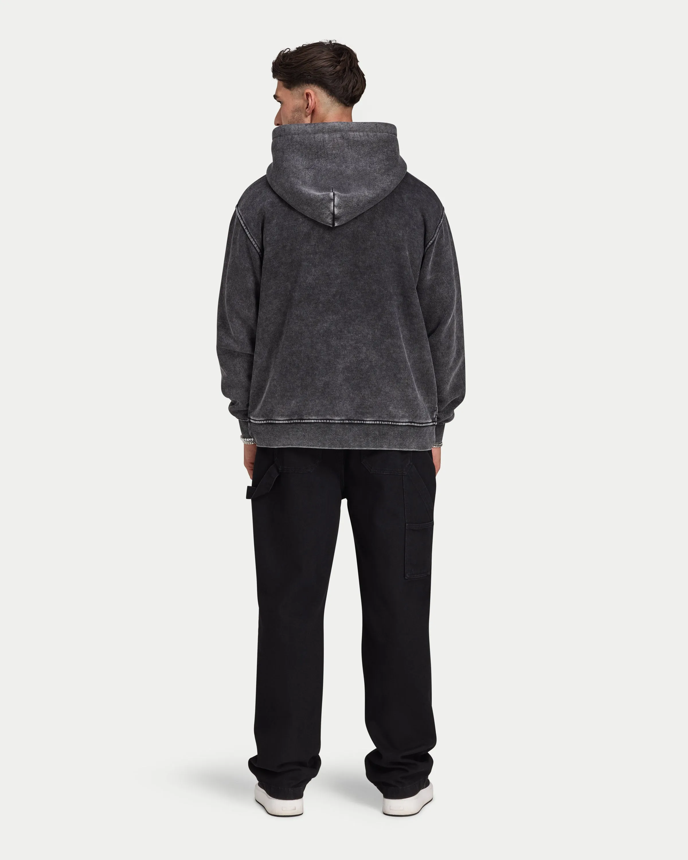 Mens Signature Washed Oversized Hoodie sold by HERA product image thumbnail 4