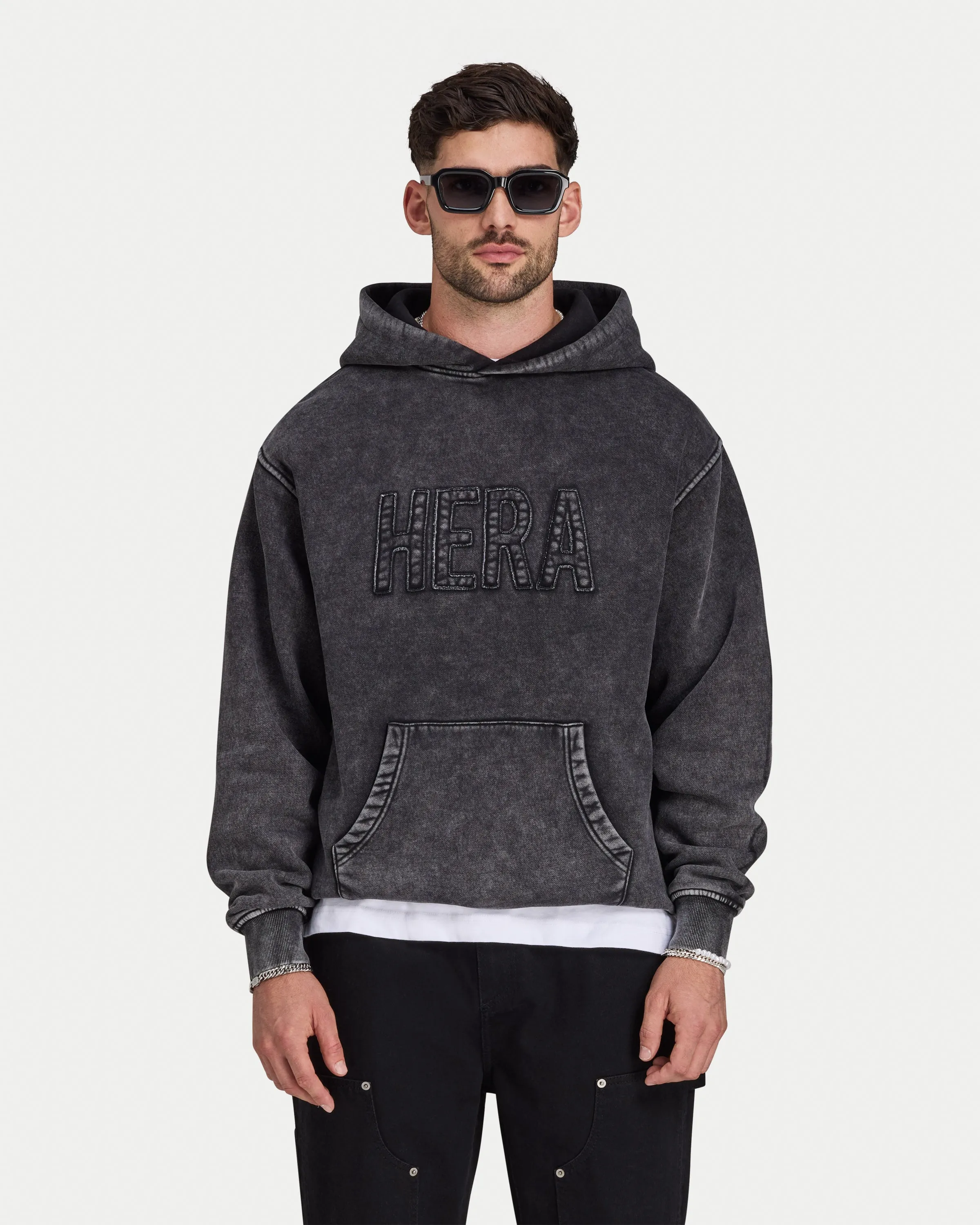 Mens Signature Washed Oversized Hoodie sold by HERA